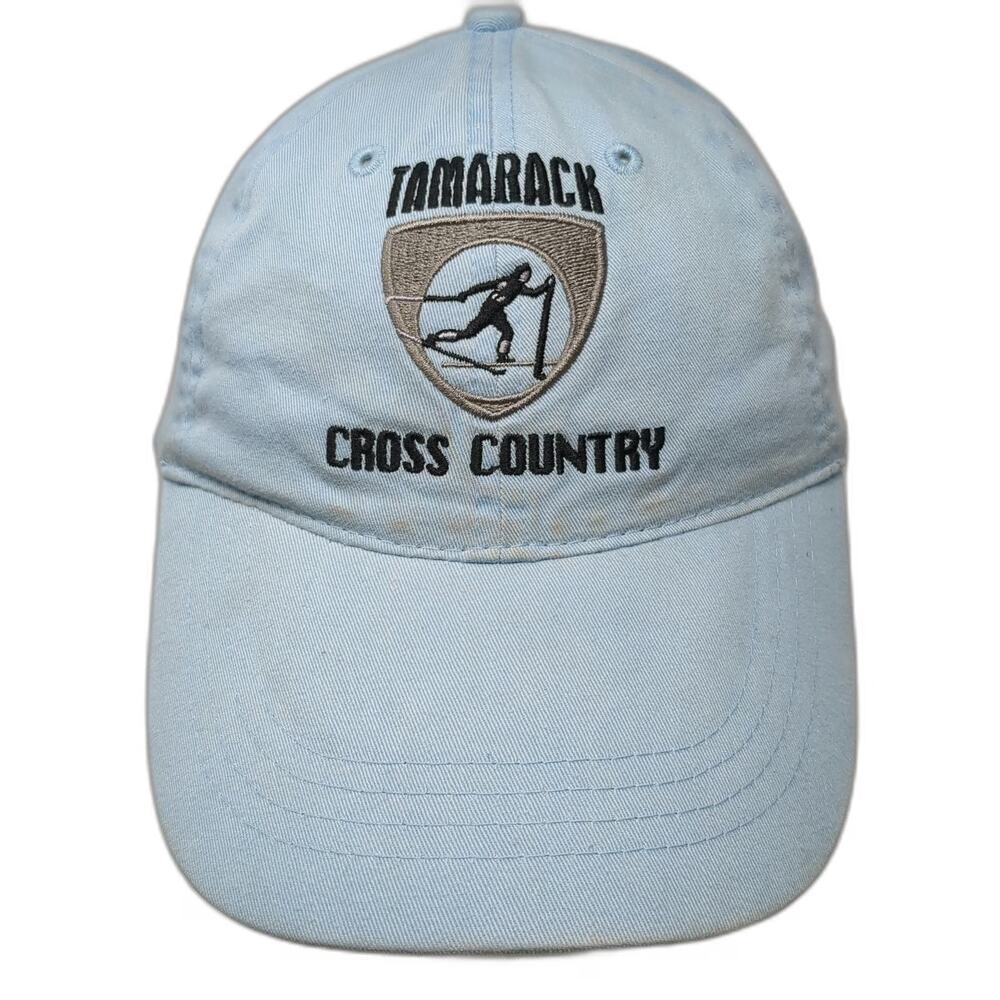 Otto Baseball Cap Blue OSFM Tamarack Cross Country Skiing Cotton Slideback Hat